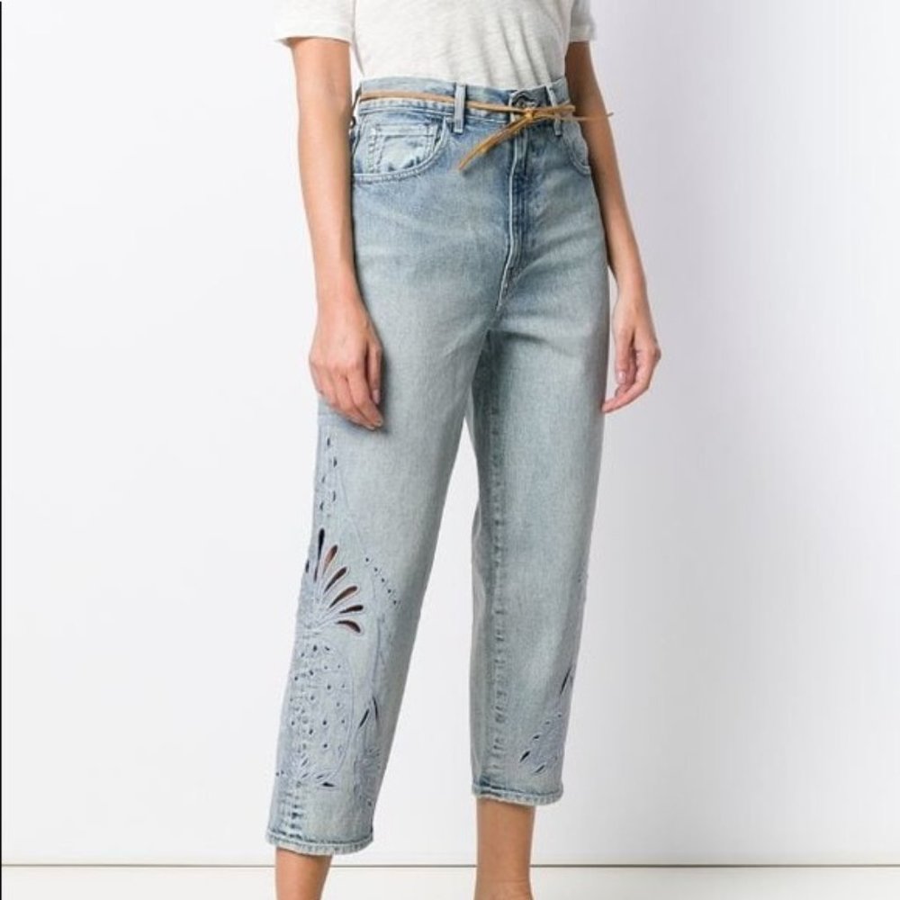 Levi’s Made & Crafted Barrel Crop Jeans